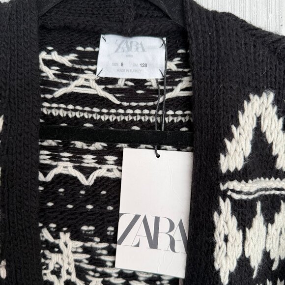 Zara Knit Sweater Cardigan 8 - Picture 3 of 3